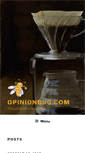 Mobile Screenshot of opinionbug.com