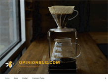 Tablet Screenshot of opinionbug.com